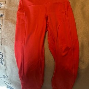 Light Orange High-Waisted Leggings